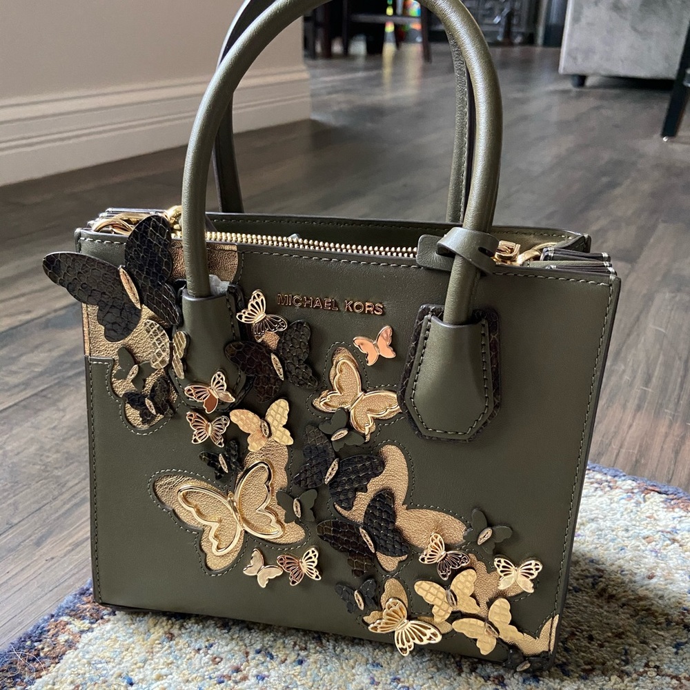 Michael Kors Mercer Olive Purse